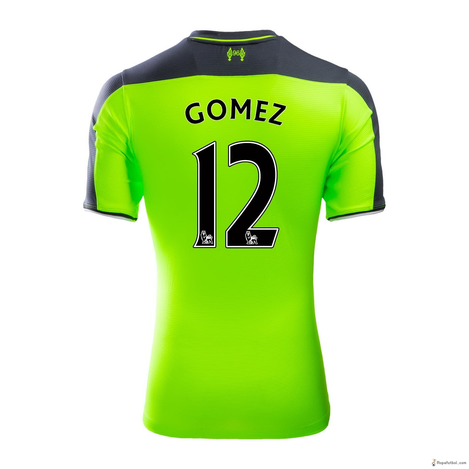 Camiseta Liverpool Replica Tercera Ropa Gomez 2016/17 Verde